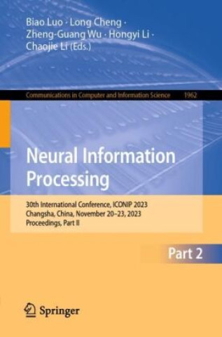 Book Neural Information Processing Biao Luo