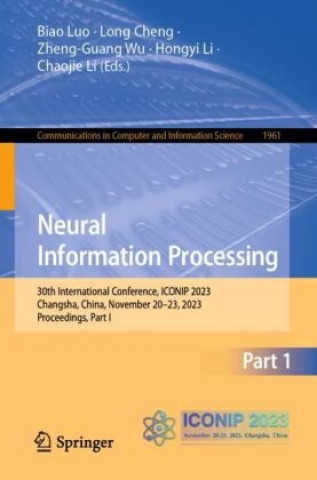 Knjiga Neural Information Processing Biao Luo