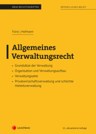 Knjiga Allgemeines Verwaltungsrecht (Skriptum) Susanne Fürst
