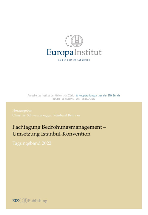 Kniha Fachtagung Bedrohungsmanagement - Umsetzung Istanbul-Konvention Reinhard Brunner
