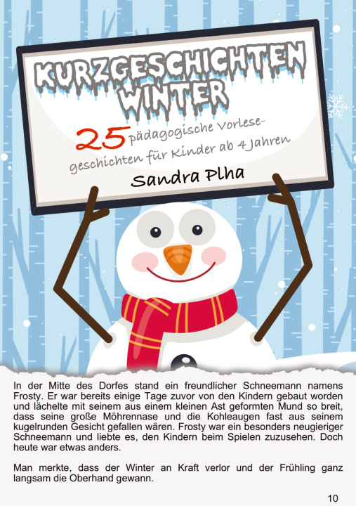Buch KitaFix-Kurzgeschichten Winter Sandra Plha