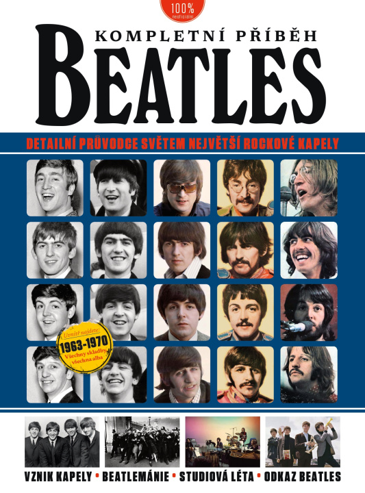Książka Beatles kompletní příbeh Joel McIver