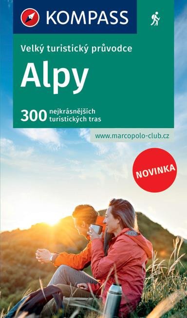 Kniha Alpy - Velký turistický průvodce 