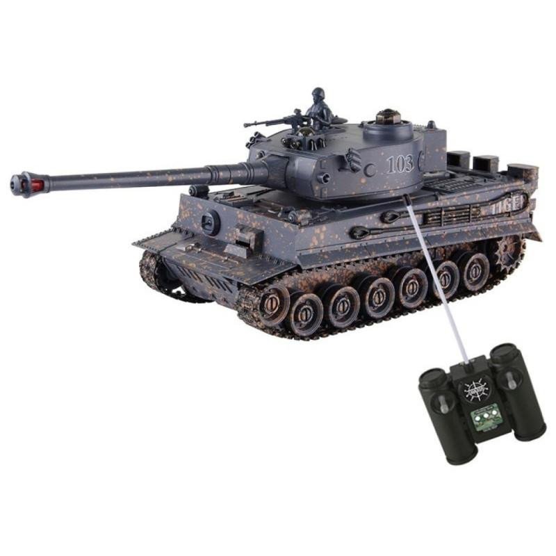 Joc / Jucărie RC Tank 1:28 TIGER s maskováním 