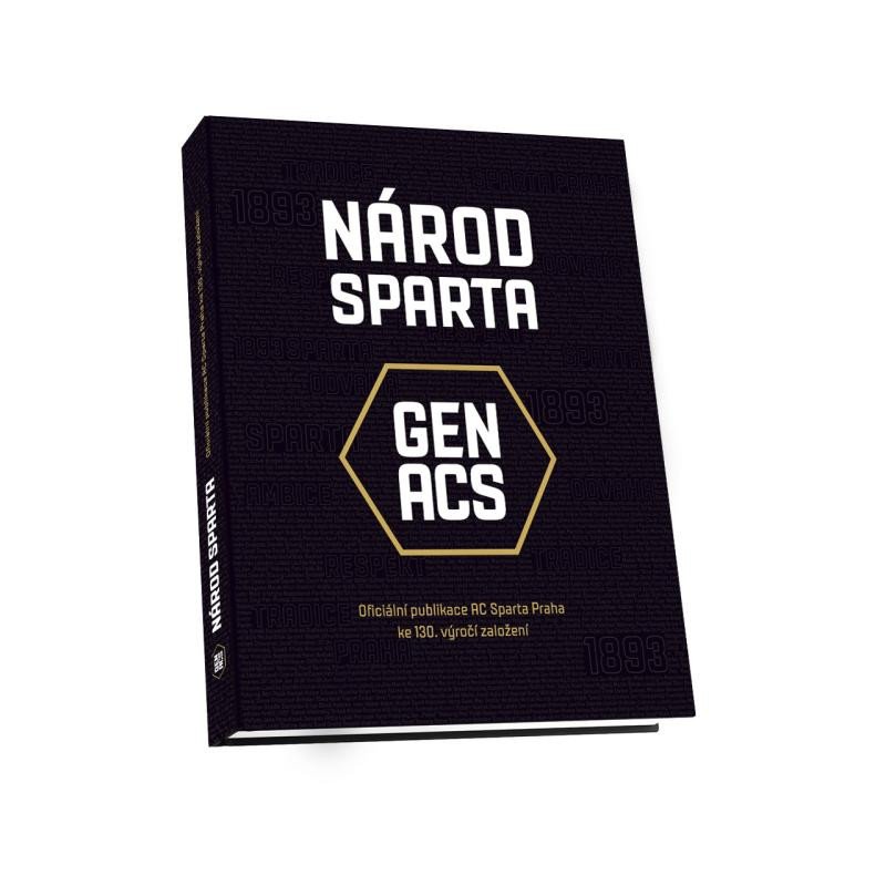 Book Národ Sparta / Oficiální publikace AC Sparta Praha ke 130. výročí založení Lukáš Pečeně