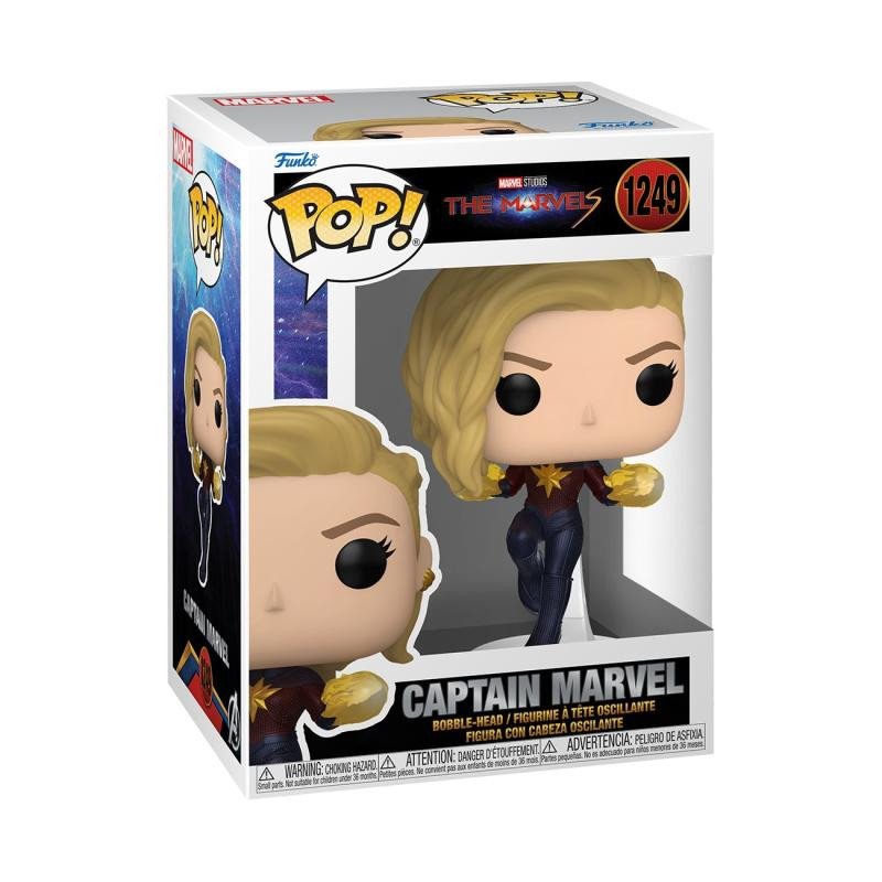 Játék Funko POP: The Marvels - Captain Marvel 