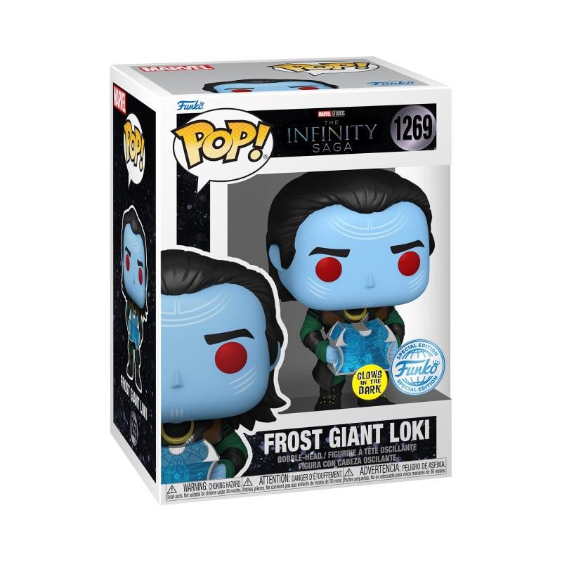 Játék Funko POP Marvel: Thor 2 - Frost Giant Loki (exclusive limited edition GITD) 