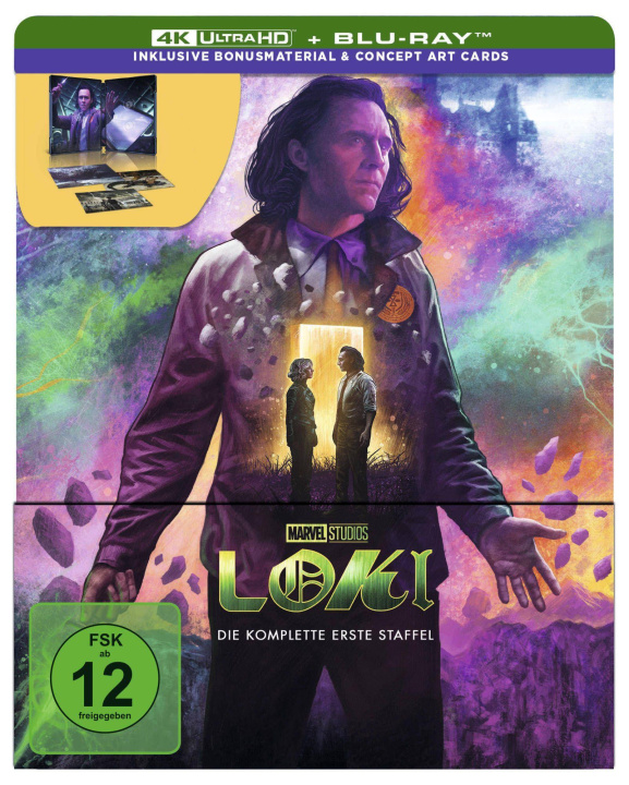 Видео Loki - Staffel 1 UHD BD (Lim. Steelbook) Michael Waldron