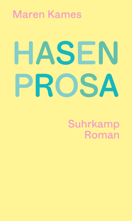 Book Hasenprosa Maren Kames
