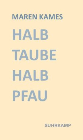Book Halb Taube Halb Pfau Maren Kames