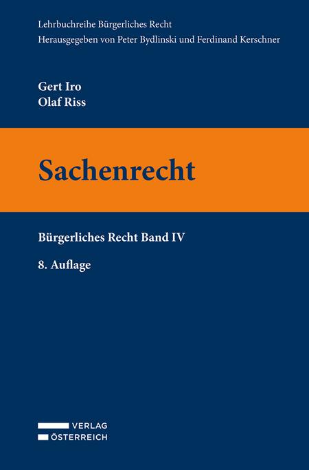 Kniha Sachenrecht Olaf Riss