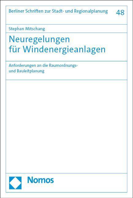 Kniha Neuregelungen für Windenergieanlagen 