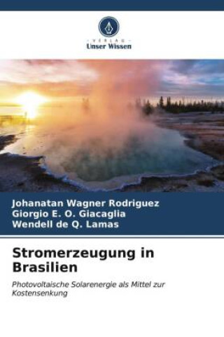 Knjiga Stromerzeugung in Brasilien Giorgio E. O. Giacaglia