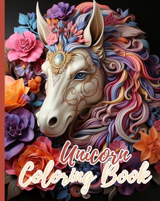 Kniha Unicorn Coloring Book 