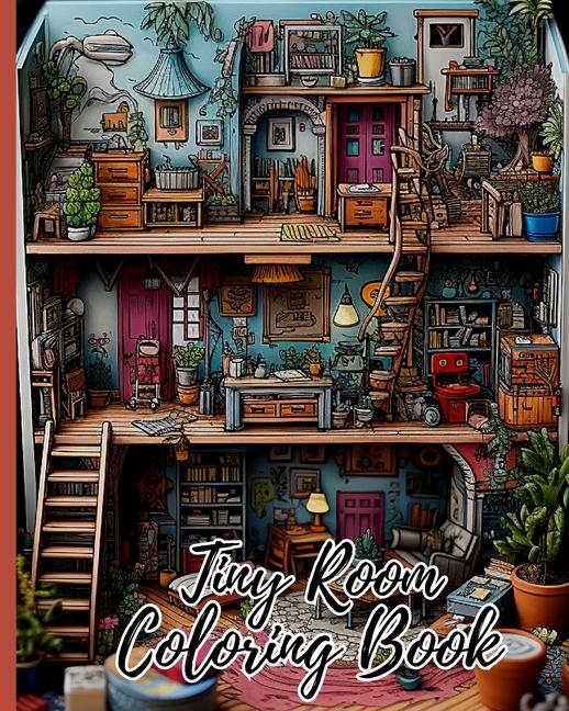 Carte Tiny Room Coloring Book 