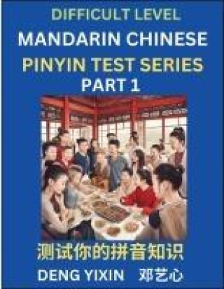 Könyv Chinese Pinyin Test Series (Part 1) 