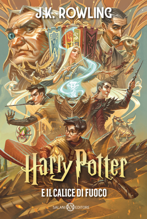Kniha Harry Potter e il calice di fuoco. Ediz. anniversario 25 anni Joanne K. Rowling