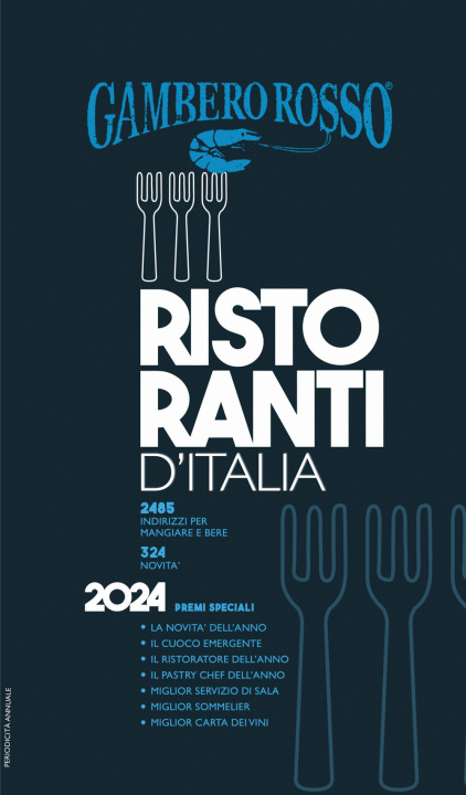 Книга Ristoranti d'Italia del Gambero Rosso 2024 