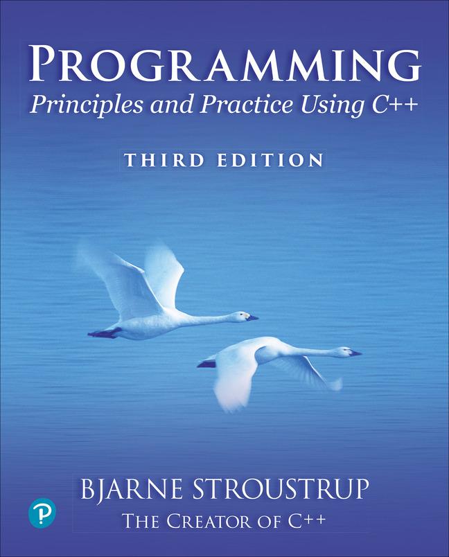 Book Programming Bjarne Stroustrup