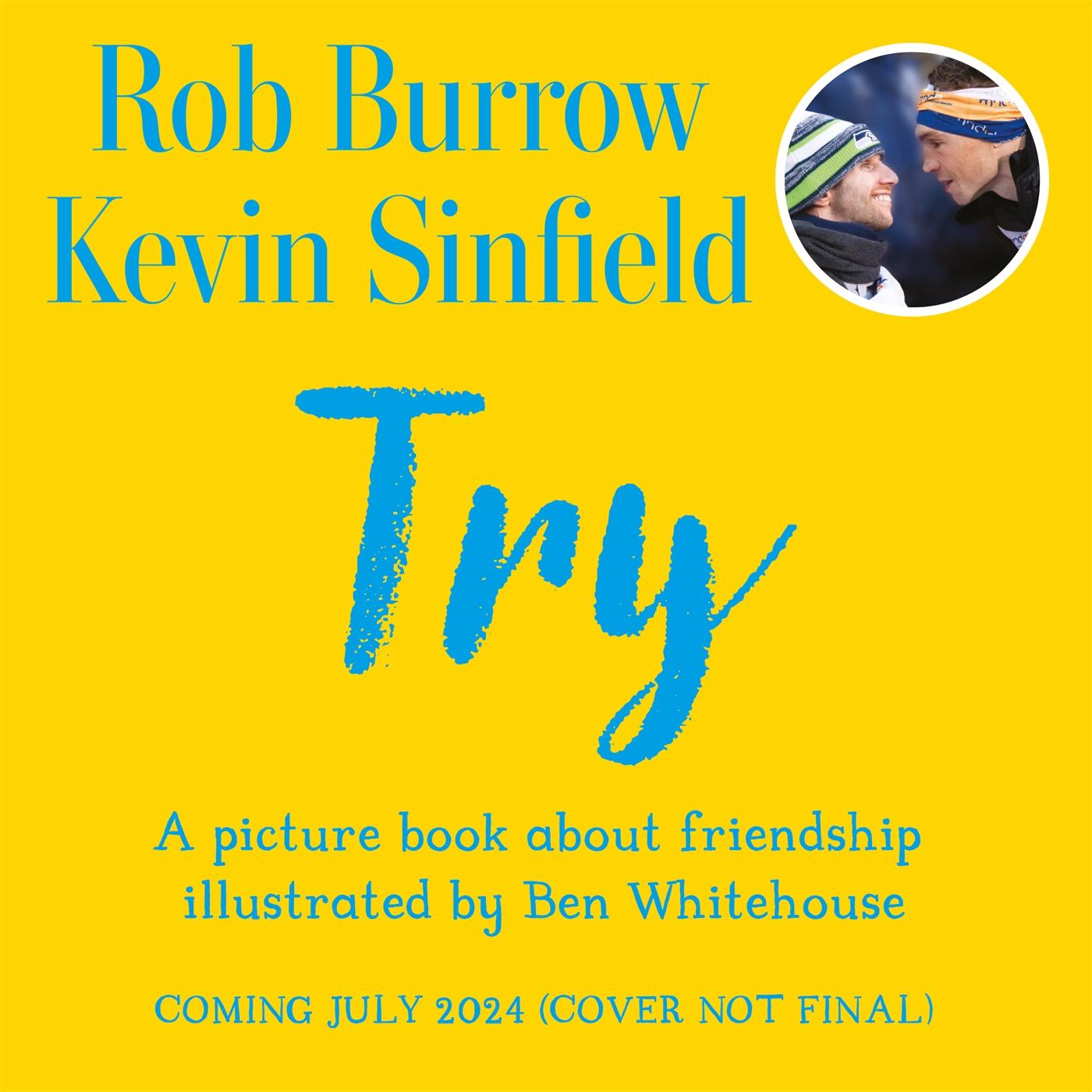 Kniha Try Rob Burrow