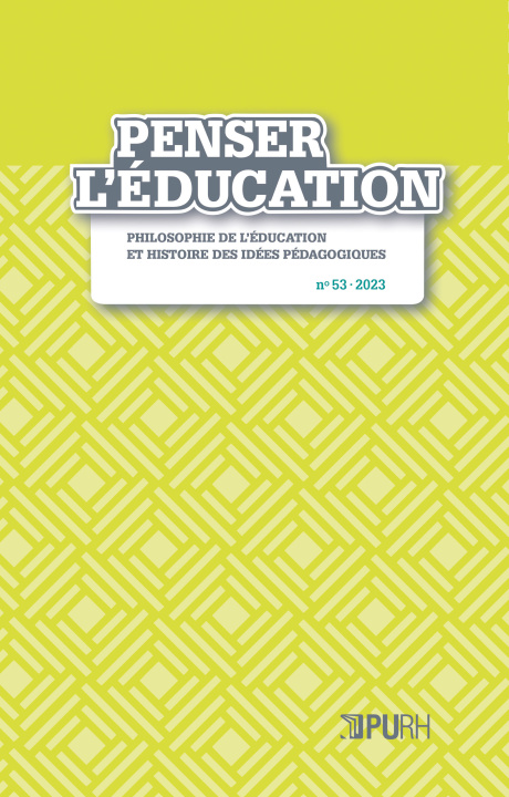 Knjiga PENSER L'EDUCATION, NO 53 divers