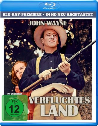 Video Verfluchtes Land - Kinofassung, 1 Blu-ray (in HD neu abgetastet) John Wayne