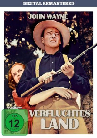 Video Verfluchtes Land - Kinofassung, 1 DVD John Wayne