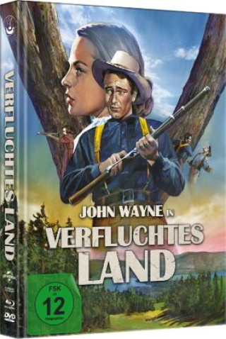 Filmek Verfluchtes Land - Kinofassung, 1 Blu-ray + 1 DVD (Limited Mediabook A) John Wayne