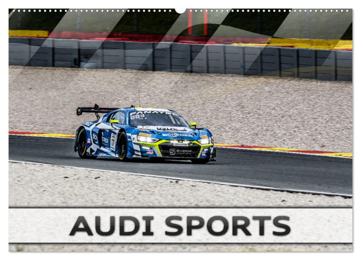Calendar / Agendă Audi Sports (Wandkalender 2024 DIN A2 quer), CALVENDO Monatskalender 