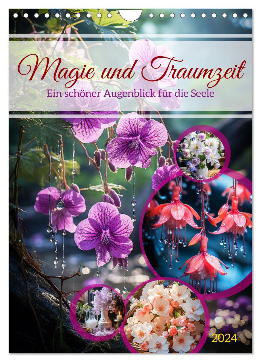 Calendar / Agendă Magie und Traumzeit (Wandkalender 2024 DIN A4 hoch), CALVENDO Monatskalender 
