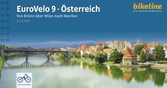 Könyv EuroVelo 9 - Österreich 