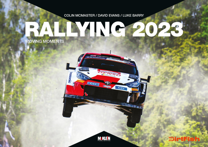 Knjiga Rallying 2023 Colin McMaster