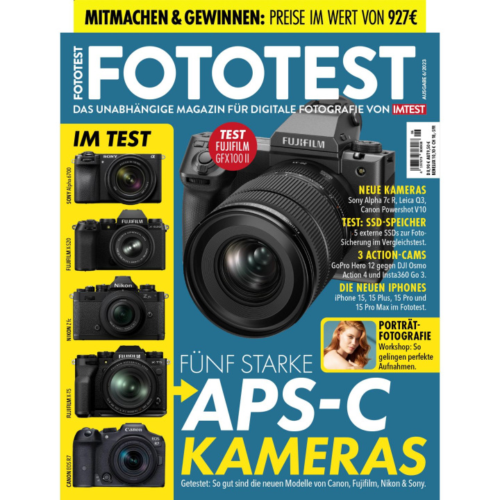 Carte FOTOTEST - Das unabhängige Magazin für digitale Fotografie von IMTEST 