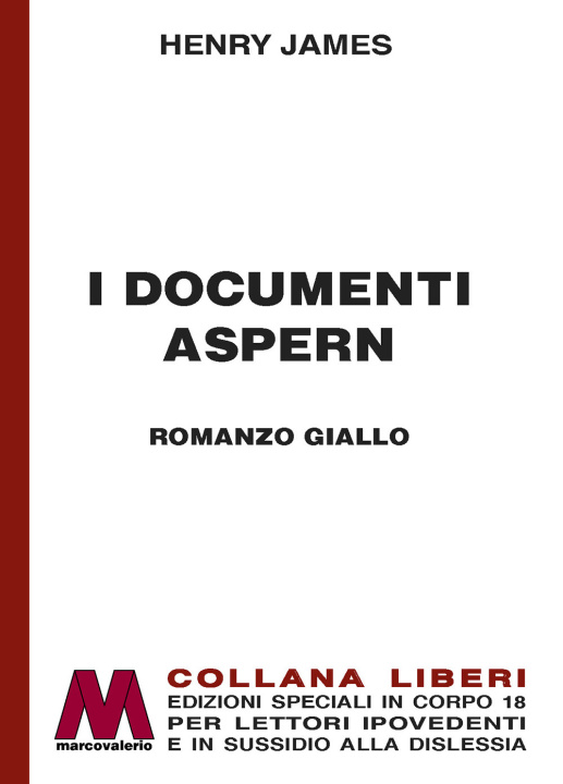 Knjiga documenti Aspern Henry James