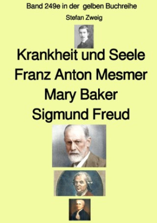 Libro Krankheit und Seele - Franz Anton Mesmer - Mary Baker - Sigmund Freud - Band 249e in der  gelben Buchreihe - bei Jürgen Ruszkowski Stefan Zweig