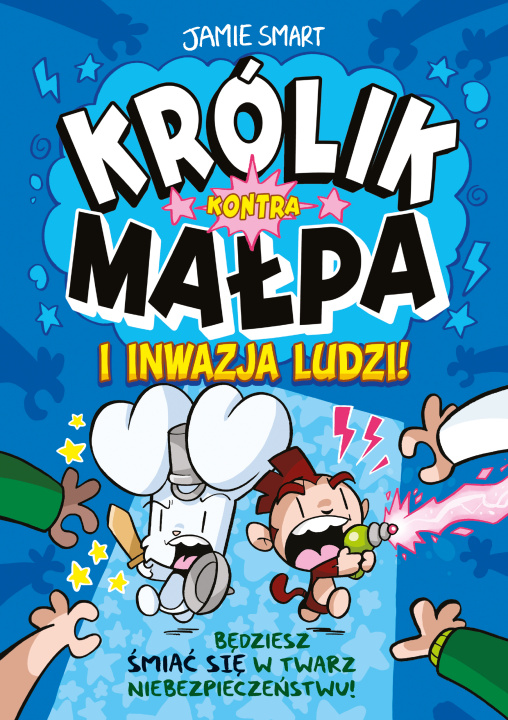 Kniha Królik kontra Małpa i inwazja ludzi. Tom 2 Jamie Smart