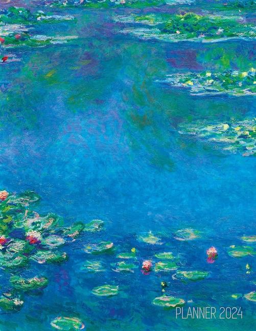 Kniha Claude Monet Daily Planner 2024 