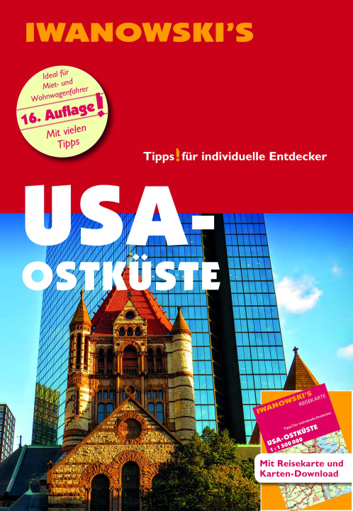 Kniha USA Ostküste - Reiseführer von Iwanowski Peter Kränzle