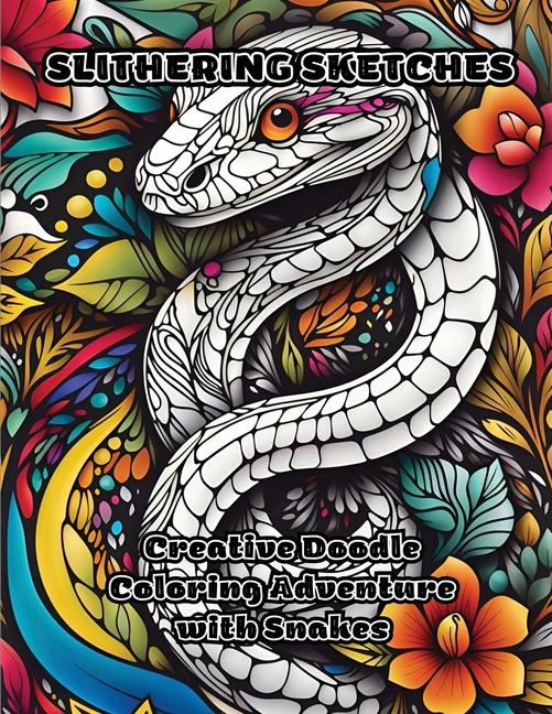 Knjiga Slithering Sketches ColorZen