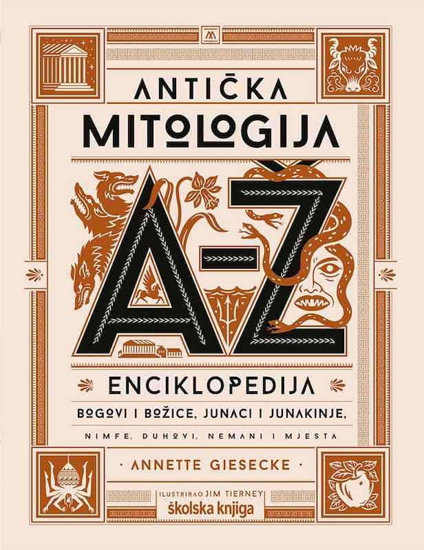 Kniha Antička mitologija A-Ž Giesecke