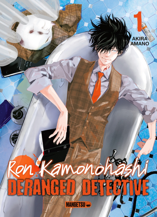 Könyv Ron Kamonohashi: Deranged Detective : Pack Ron Kamonohashi T1 & T2 2024 Akira Amano