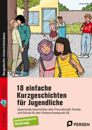 Carte 18 einfache Kurzgeschichten für Jugendliche Christa Miller