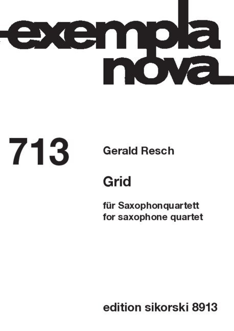 Tiskani izdelki Grid Gerald Resch