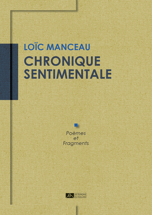 Knjiga Chronique sentimentale Manceau