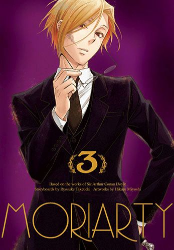 Kniha Moriarty. Tom 3 Ryosuke Takeuchi