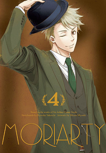 Kniha Moriarty. Tom 4 Ryosuke Takeuchi