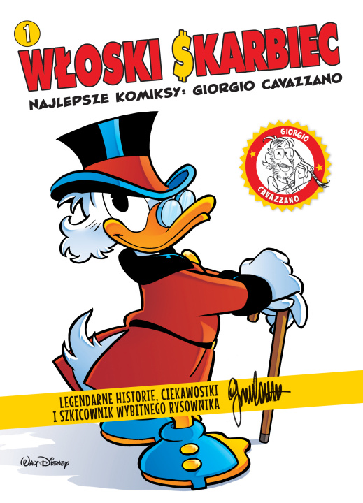 Kniha Włoski skarbiec. Najlepsze komiksy: Giorgio Cavazzano. Kaczki. Tom 1 Giorgio Cavazzano