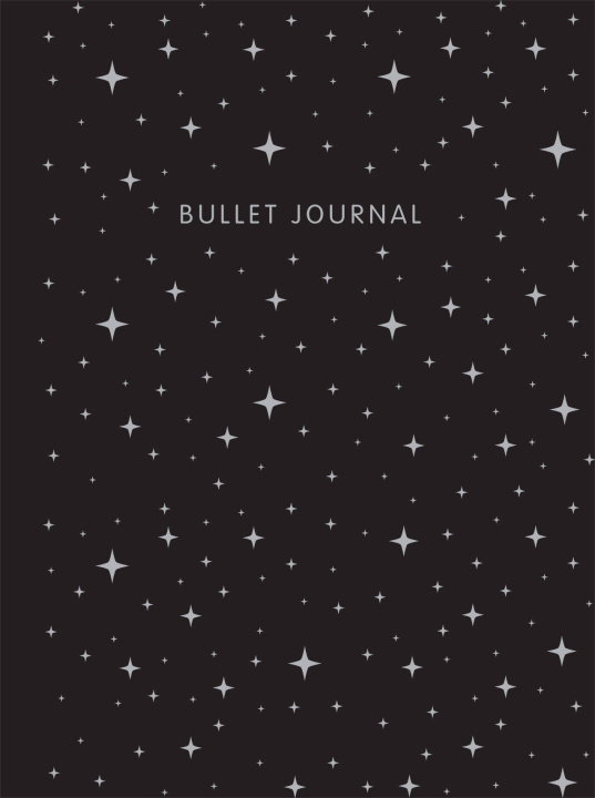 Carte Блокнот в точку: Bullet Journal (ночное небо, 160 л., с наклейками) 