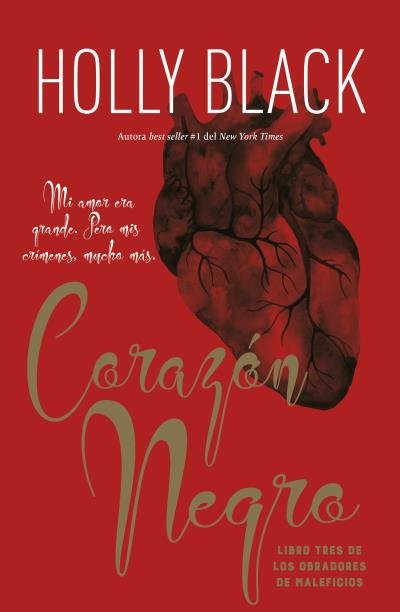 Book CORAZON NEGRO BLACK