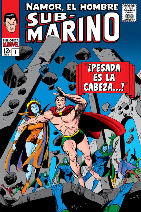 Książka BIBM34 NAMOR HOMBRE SUBMARINO 1 1965 66 Stan Lee